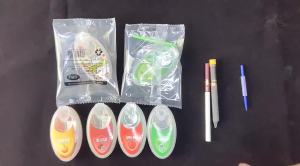 100PC Mix Fruit Flavor Menthol Capsule Ice Mint Beads Explosion Pops Cigarette Filter Brush Ball Smoking Holder Accessories Tool