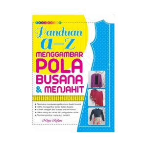 CKLIK MEDIA - BUKU MENJAHIT - Buku Mahir Menjahit : Panduan A-Z Menggambar Pola Busana dan Menjahit - FREE BUBBLE WRAP