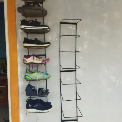rak sepatu/rak sepatu gantung 10 susun