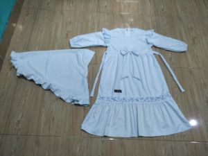 GAMIS PUTIH ANAK PEREMPUAN MEWAH KEKINIAN //GAMIS MANASIK ANAK