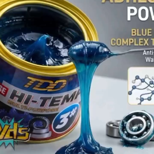 TDD HI-TEMP GREASE 450G - HIGH TEMPERATURE RESISTANCE MULTIPURPOSE HEAVY DUTY LUBRICANT BLUE GREASE