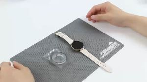 Tempered Glass For Samsung Galaxy Watch Series 4 5 6 7 FE Ultra TRIPLEDI TD3603 Screen Protector 40 44 47mm Fix Tool