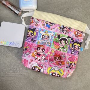 กระเป๋าผ้าหูรูด ใส่ของจุกจิก