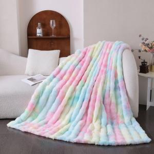 Thick Warm Dyed Wool Blanket