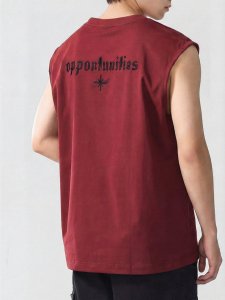 Sleeveless Summer Thin Loose Breathable T-shirt