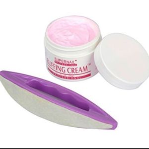 Nails Buffering Cream+ Buffer Manicure Pedicure