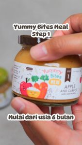 [BUNDLING 3] Yummy Bites Meal Step 1/ 145 GR/ Makanan Bayi/ MPASI Baby