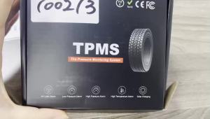Car TPMS 4 Sensors Tire Pressure Monitor Real Time Display with Plug and Play Cigarette Lighter Alarm for Safe Driving