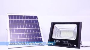 Lampu Emergency Tahan 24 Jam 45W IP67 Tahan Air Lampu Tenaga Surya 0 Tagihan Listrik Tahan Air Kualitas Tinggi Lampu Solar Cell dengan Remote Control / Lampu Tenaga Surya Otomatis Outdoor Lampu Solar Light LED /Panel Tenaga Surya/Lampu Jalan Tenaga Surya
