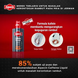 Alpecin Caffeine Tonik Pria untuk Rambut Rontok /Hair Loss