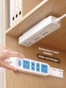 BULUTU | Wall Mounting Storage Rack Cable Organizer Easy Installation