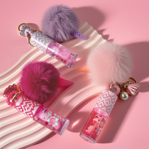 Three Colors Randomly Sent Moisturizing Lip Gloss Lip Oil: Light and Comfortable Long - Lasting Makeup Mirror Effect Christmas