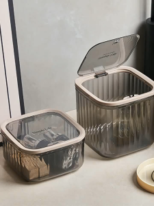 MI-C1330 Laci Box Organizer Transparan Aestethic / Kotak Penyimpanan Drawer Storage Box Multifungsi