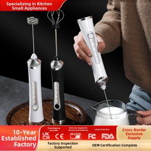 Electric Cordless Egg Beater Milk Frother