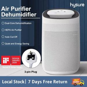 Hysure POLO™ Dehumidifier& Air Purifier 900ml/D HEPA Filter 2 in 1 Air Purifier Penyahlembap
