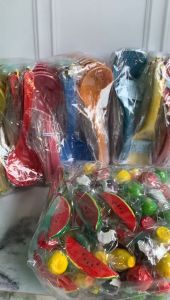 (ISI 200 PCS) PAKET SUPER HEMAT SOUVENIR PERNIKAHAN CENTONG NASICENTONG SAYUR DAN GANTUNGAN BUAH