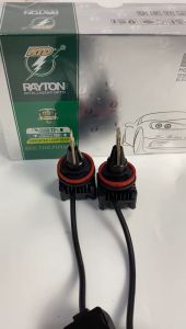 LAMPU UTAMA MOBIL 1Set A7H LED 12-24V SUPER CAR KIPAS RTD 2 PCS RAYTON 25 WATT H4 9005