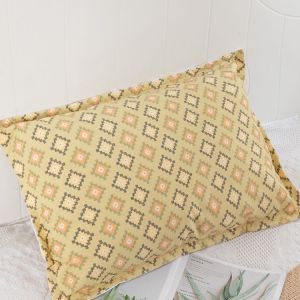 Zippered Washable Childrens Pillowcase 40x60 Single Person Cotton Fabric Durable Zipper Closure Student Common Use Cartoon Design