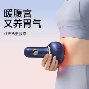 Electric Meridian Brush Microcurrent Heating Body Gua Sha Scraping Massager Anti Cellulite Slimming Lymphatic Drainage Machine Fat Burner USB Charging
