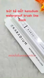 Bút Kẻ Mắt Nước Karadium Waterproof Brush Liner Black