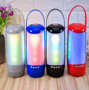T&G TG-606 Portable Wireless Bluetooth Speaker support USB/TF Card/FM Radio/AUX/Call Function with LED Colorful light