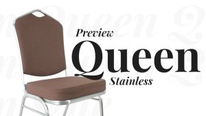 Kursi Susun Kursi Hotel Kursi Pesta Kursi Gereja Kursi Resto Kursi Banquet - Seahorse QUEEN Stainless