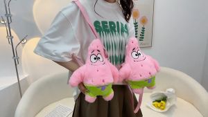 Túi Đeo Chéo Gấu Nhồi Bông Hình SpongeBop Đáng Yêu