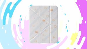 DANYCASE Y-Fold Case for iPad 11th A16 10th Air 7 Air 6 11" M4 M3 M2 Air 5 Air 4 2018-2022 Pro 11" With Cute Cover