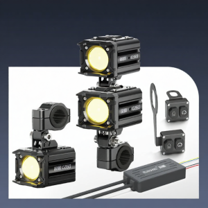 RUIHANG | Strong Light Distance and Near Illumination Motorbike E-bike Exterior Pedal Dedicated Laser Light