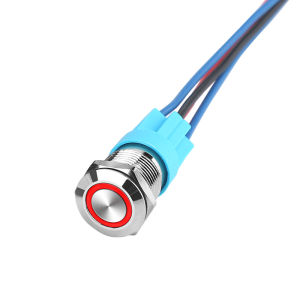 LANBOO | High Current Self-locking Reset Waterproof Metal Button Switch