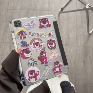 ⭐24 ชั่วโมงส่ง⭐Lotso สติ๊กเกอร์ เคส for iPad air7 2025 11 pro 2024 11 air6 gen11 10 2022 เคสไอแพด air5 10.9 gen9 Case พร้อมถาดใส่ปากกา
