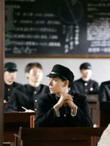 Ming Dynasty Student Uniform Set Men Women Stage Performance Costume Shawl Collar Jumpsuit Traditional Chinese Ethnic Wear