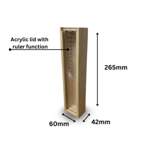 Wooden Pencil gift box with name engrave include