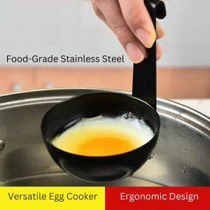 Versatile Poach Egg Cooker Non-stick Boil Steam Eggs Holder Maker Kitchen Utensils Tools 水煮荷包蛋蒸溏心蛋