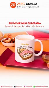 Mug Custom Gudetama - Mug Gelas Gudetama Kartun Lucu