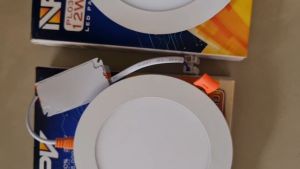 โคมไฟ ดาวไลท์ ฝังฝ้าทรงกลม NPV แสงไฟสีขาว PL 03 ( 9W และ 12W )