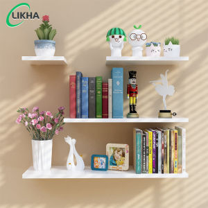 LIKHA Wall shelf living room jewelry rack wall storage rack bookshelf bedroom wall hanging partition storage rack