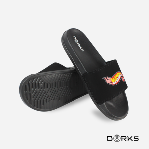 Dorks Fire - Sandal Slop Casual Pria Wanita Sendal Selop Slipper Anti Licin Original Dorks