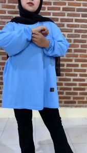 Kaos Jumbo Tangan Panjang & Pakaian Semi Tunik