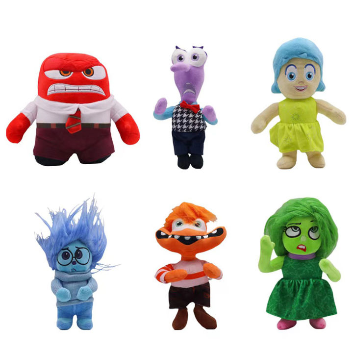 Movie Inside Out Cartoon characters Bing Bong Joy Sadness Anger Disgust ...