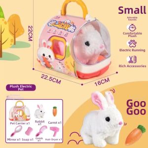 Electric Walking Sound-making Rabbit Plush Toy