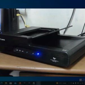 Scanner Folio F4: Canon DR-F120 - Pemindaian Warna Duplex dengan Kapasitas Tray 50 Lembar Pemindaian Cepat dan Efisien hingga 500 Lembar per Hari