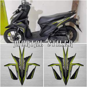 STIKER STRIPING LIS LES BODY MOTOR BEAT FI CBS ISS 2020 2021