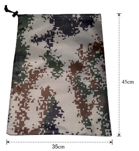 Camouflage Waterproof Drawstring Storage Bag