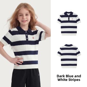 navigare kids | Crew Neck Knit T-shirt