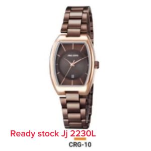 Jam Tangan Wanita JOnas JAsmin JJ 2230L Tali Stainless Tanggal Aktif Original