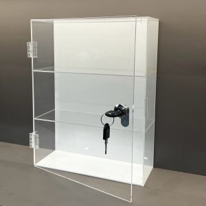 1PC Counter Top Tủ Đựng Đồ Chống Bụi Giá Để Đồ Đựng Mỹ Phẩm Kính Đá Son Môi Nước Hoa Phong Cách Hiện Đại Nhựa Đỡ