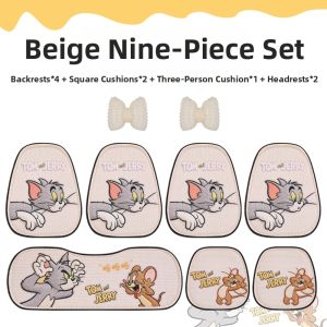 CapitAuto | Ventilated Car Seat Cushion Single Seat All Seasons