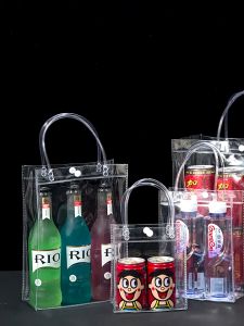 Mstar 10pcs Hàng Có Sẵn Túi Mua Sắm Trong Suốt Bằng PVC Vai Túi Xách Túi Tote Du Lịch Nữ Túi Xách Cho Phụ Nữ Trên Bán