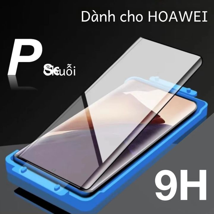 Huawei P70 Pura70 Pura 70 Ultra P60 ART P50 P40 P30 Pro Plus Tấm Bảo Vệ Màn Hình Màng Gốm Với Bộ Cài Đặt Kính Cường Lực Không Chống Trầy Xước Chống Vân Tay